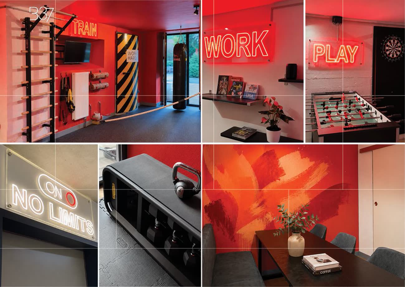 Fitnessraum im Bunker 37