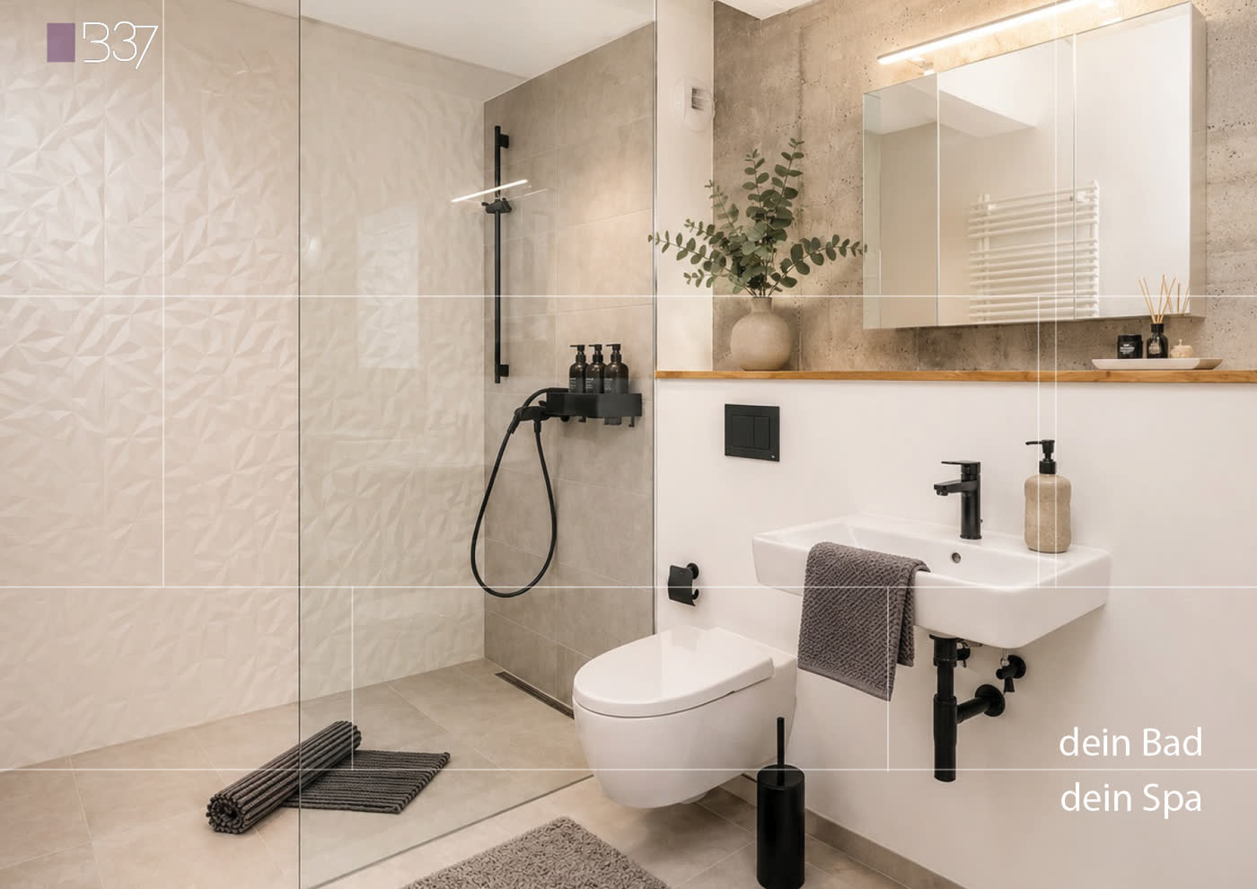 Badezimmer im Bunker 37
